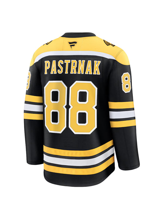 Boston Bruins Fanatics Branded Home Premium Jersey - Black - David Pastrnak