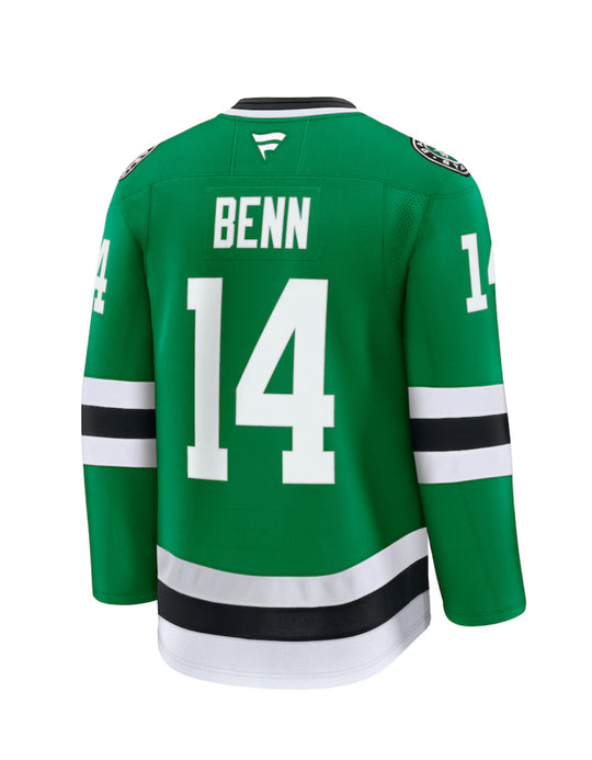 Jamie Benn Kelly grön Dallas Stars Hemmapremiumtröja