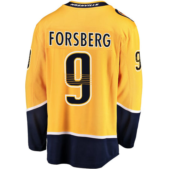 1.Nashville Predators Fanatics Hemma Breakaway-tröja  - Filip Forsberg