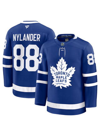 1.Toronto Maple Leafs Fanatics Märkes Hemmapremiumtröja - Blå - William Nylander