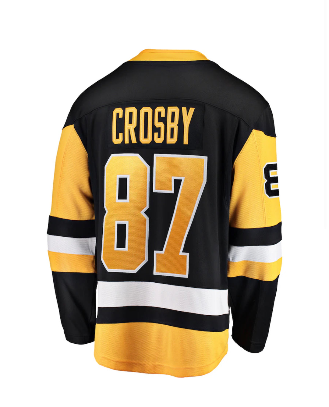 Sidney Crosby Svart Pittsburgh Penguins Kapten-patch Hemma Breakaway-tröja