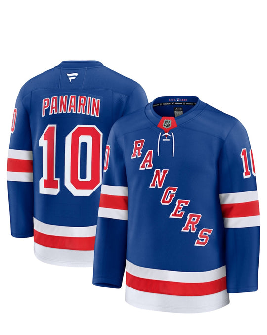 Panarin Blue New York Rangers Home Premium Jersey