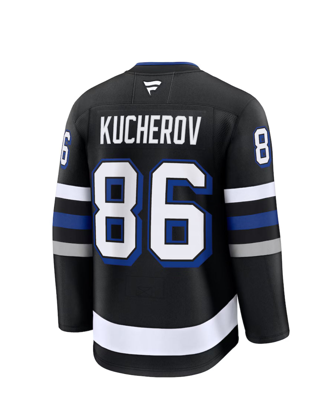 Nikita Kucherov Svart Tampa Bay Lightning Alternate Premium Jersey