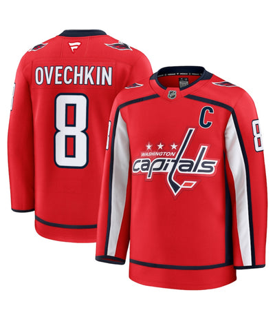 Alexander Ovechkin Röd Washington Capitals Hemmapremiumtröja