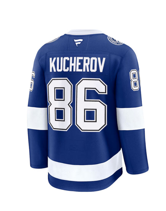 Nikita Kucherov Blue Tampa Bay Lightning Home Premium Jersey