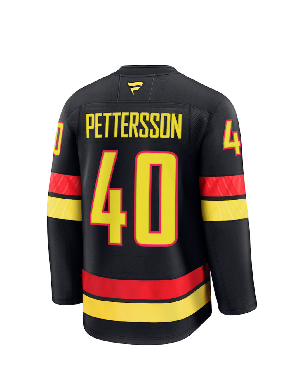 Elias Pettersson Svart Vancouver Canucks Alternativ Premiumtröja