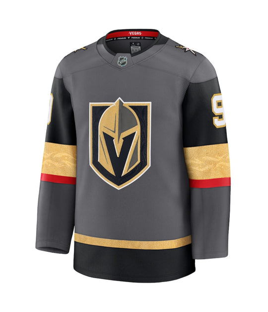 Jack Eichel Gray Vegas Golden Knights Alternate Premium Jersey